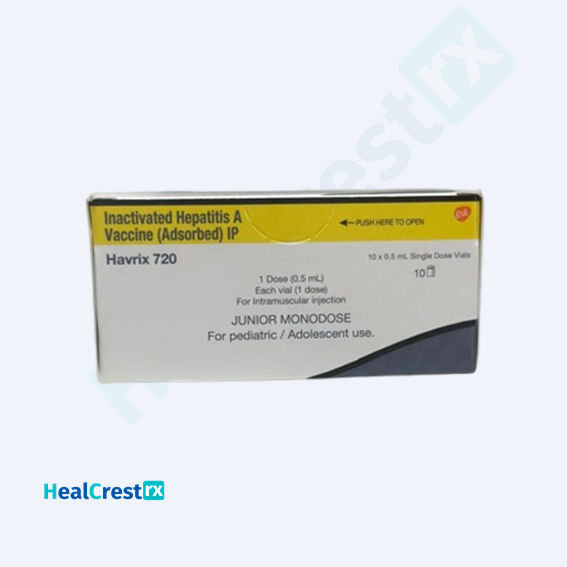 Havrix A 720 – Hepatitis A Pediatric Vaccine (1 Dose)