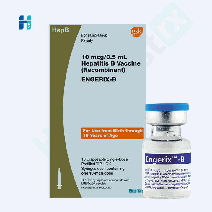Engerix B 10mcg Paed – Hepatitis B Vaccine